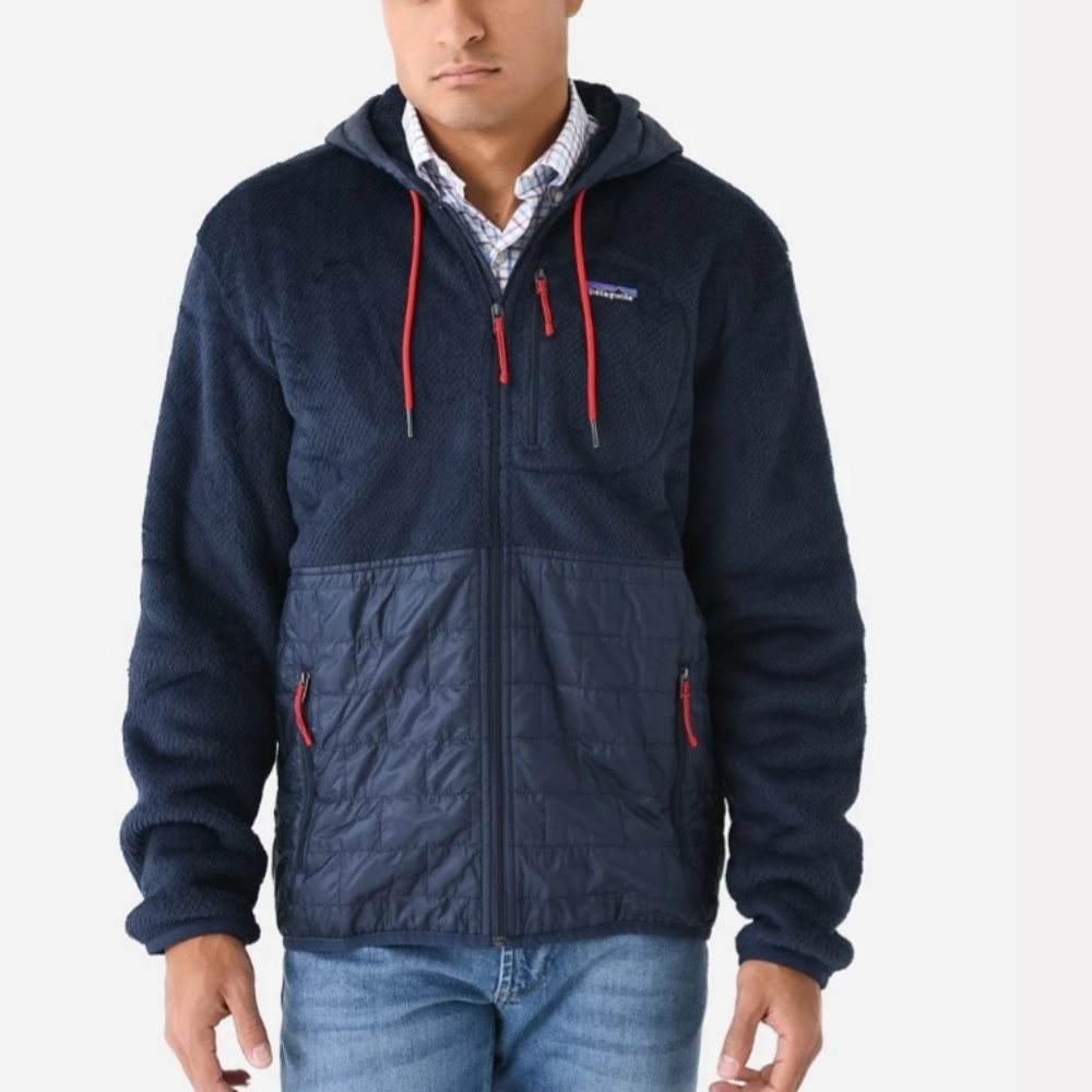 Patagonia Re-Tool x Nano Hybrid Hoody Navy Men's XL NEW